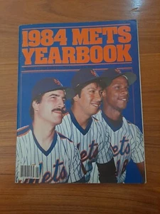 1984 NY Mets Vintage Official Yearbook Shea Stadium Top Zustand - Bild 1 von 12