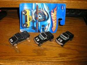 NICE RARE Lot of 4 Maisto Hot Wheels Hummer H3T Concept Trucks Free SHIPPING - Picture 1 of 3