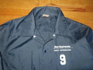 Vintage New Hampshire Motor Speedway GUEST INFORMATION (XL) Windbreaker Jacket - Picture 1 of 9