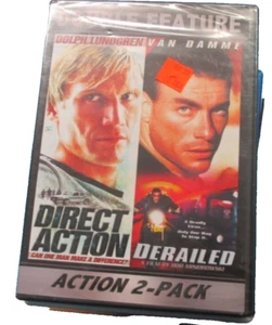 DIRECT ACTION & ENTGLEIST - Doppelte Funktionen - 2 DVDDS - Lundgren & Van Damme - Bild 1 von 1