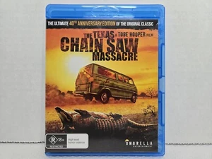 The Texas Chainsaw Massacre (40th Anniversary) Blu Ray Region B - Picture 1 of 3