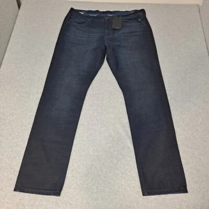 DL1961 Russell Jeans Men 40 Classic Straight Bronco Blue Denim Pants Y2K Dark - Picture 1 of 15