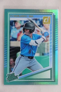 PJ Morlando - 2025 Donruss Teal Parallel Rated Prospect #16/25 Marlins - Picture 1 of 2