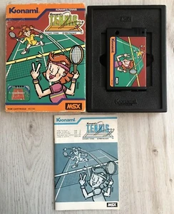 Konami’s Tennis MSX Konami Spiel Originalverpackt Komplett - Bild 1 von 3