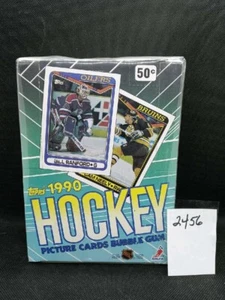 Tarjetas de hockey Topps 1990 Bubble Gum 36 paquetes sin abrir Sergei Makarov Back - Imagen 1 de 2