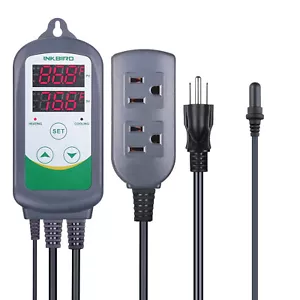 Inkbird Aquarium Thermostat Heater Digital Temperature Controller Removal Probe - Picture 1 of 11