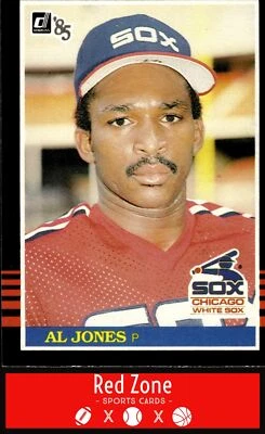 1985 Donruss - #404 Al Jones NM Set Break. - Image 1 of 2