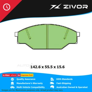 PROTEX Ultra Brake Pads - Front For TOYOTA HIACE YH73R 4Y 1986-1989 #DB318CP - Picture 1 of 5