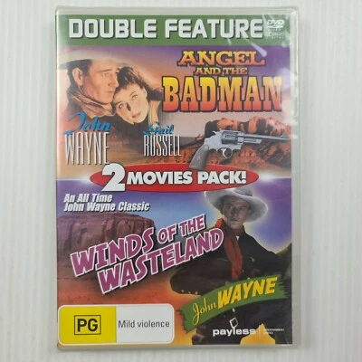 Angel & The Badman / Winds of the Wasteland DVD - John Wayne -R ALL TRACKED POST - Image 1 of 2