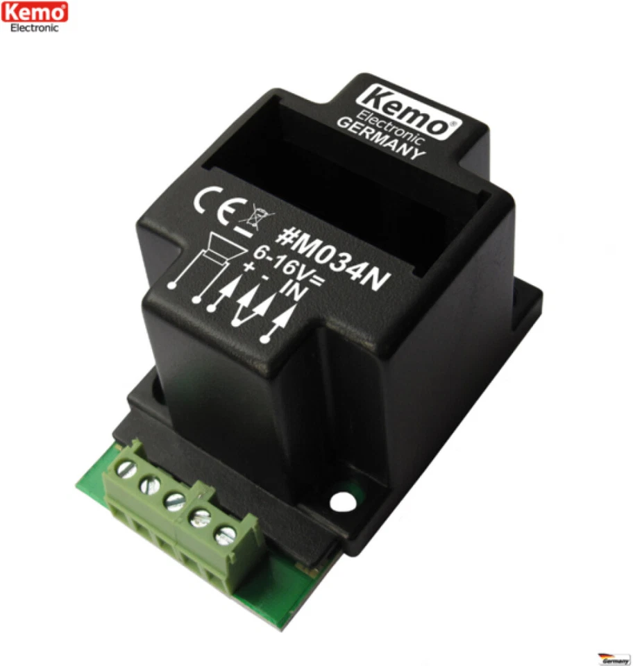 Mono Verstärker Modul 6V - 16V Mono 1x 40W 20Hz - 25.000Hz Kemo Modul M034N - Bild 1 von 1