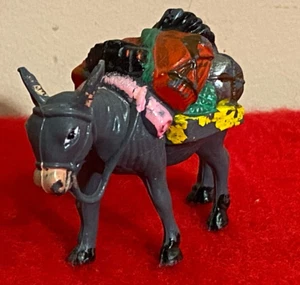 Vintage Hartgummi oder Kunststoff Spielzeug Esel ae-27 - Bild 1 von 3