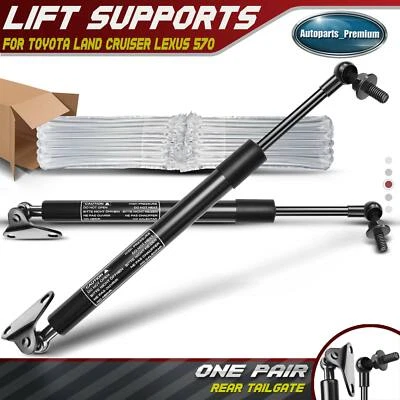 Soportes de elevación de puerta trasera amortiguadores puntales para Toyota Land Cruiser Lexus LX570 Foto 1 de 4
