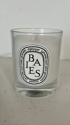Vela perfumada clásica Diptyque Paris Baies Bougie Parfume 2,4 oz/70 g nueva sin caja Foto 1 de 3