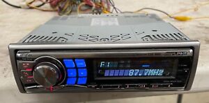 Alpine Deck Radio Head Unit Receiver CDE-9881 Used W Wiring VOLUME NO WORK