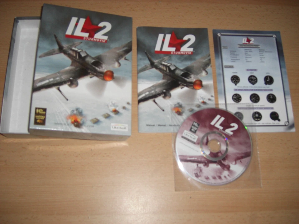 IL2 STURMOVIK Pc Cd Rom BOXED IL 2 Combat Flight Simulator - FAST POST - Image 1 of 1