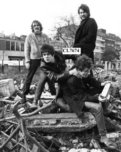 The Stranglers: Dave Greenfield, Jean Jacques Burnel, Jet Black, Hugh Cornwell - Picture 1 of 1