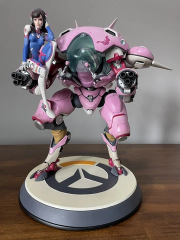 D.Va and MEKA from Overwatch Statue - Official Blizzard Statue in Original Box Cover