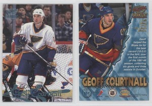 1997-98 Pacific Paramount Ice Blue Geoff Courtnall #157
