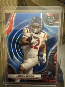 2024 Bowman U Best Logan Diggs Blue Refractor 123/149 - Picture 1 of 6