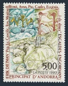 Andorra Fr 432, MNH. Michel 461. Sculpture, by Erik Dietman, 1993. - Picture 1 of 1