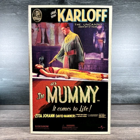 Sideshow Universal Monsters The Mummy 12" Ardeth Bey Figure 2002 LE 3000 Cover