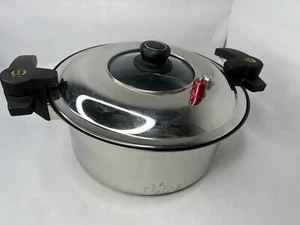 Ultrex 18/10 Stainless Steel Zip Pressure Cooker 8 Quart w/Rack 020800 - Picture 1 of 12