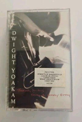 Dwight Yoakam - Buenas Noches from a Lonely Room Cassette SEALED Hype Reprise - Image 1 of 4