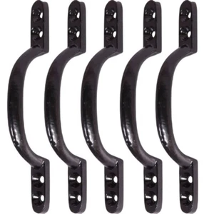 Maniglia porta letto caldo 152 mm confezione da 5 nero - Foto 1 di 3