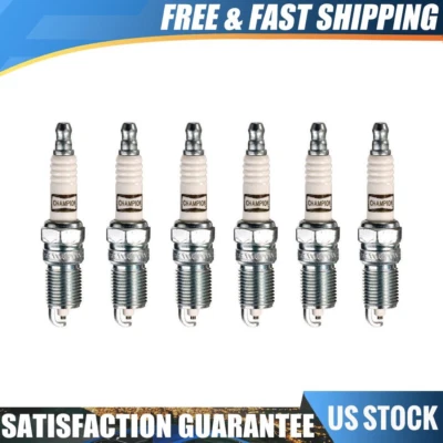 Juego de 6 bujías Champion para Ford Taurus X 3,5 L 2009 2008 Foto 1 de 3