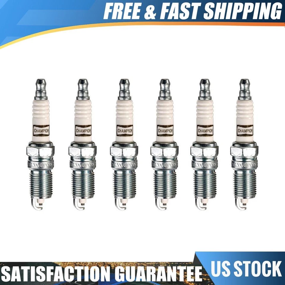 Juego de 6 bujías Champion para Ford Taurus X 3,5 L 2009 2008 Foto 1 de 3
