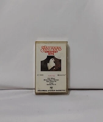 SANTANA’S GREATEST HITS 1974 VINTAGE CASSETTE TAPE preowned - Image 1 of 4