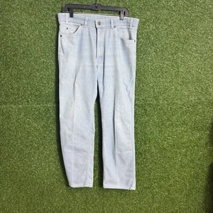 Vintage Levis Jeans Mens 35x29 Action Jeans Light Wash - Picture 1 of 13
