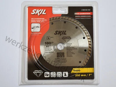 BOSCH PROFESSIONAL SKIL / BOSCH Diamanttrennscheibe 180mm x 22,23mm für Keramik Granit Ziegel ...