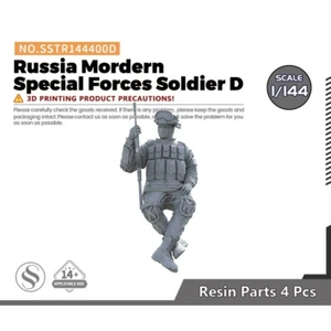SSMODEL SSTR144400D 1/144 Rusia Mordern Fuerzas Especiales Soldado D - Imagen 1 de 3