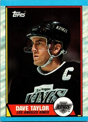 1989-90 Topps - #58 Dave Taylor - Image 1 of 2
