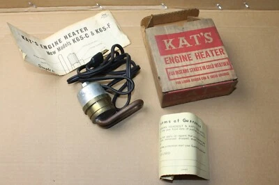 Kat's Engine Heater K65C 650 Watt 120V NOS New Old Stock - Image 1 of 4