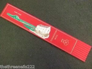 RED LEATHER BOOKMARK - TORMISTON MILL - Picture 1 of 1