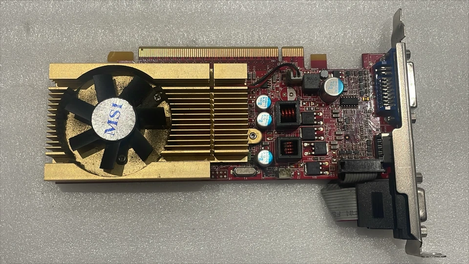 MSI N9400GT-MD512 GeForce 9400GT 512MB/128bit GDDR2 PCI-E Graphics Card - Image 1 of 4