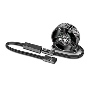 Hudy Aluminum Side Mount 30mm 2 Hole RC Fan Black Drift Touring Car #HSP-293101 - Picture 1 of 2