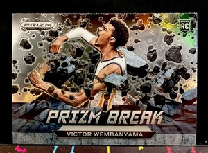 2023 Panini Prizm Draft Picks - Prizm Break Victor Wembanyama #1 (RC) - Picture 1 of 2