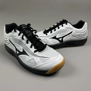 Zapatos Mizuno Cyclone Speed 3 para mujer talla 9,5 blancos negros Court V1GC218009 - Imagen 1 de 12
