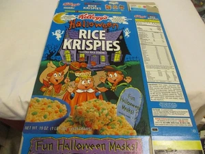 CAJA DE CEREALES KELLOGGS HALLOWEEN ARROZ KRISPIES MASCARILLAS HALLOWEEN - Imagen 1 de 2
