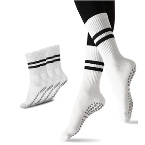 Yoga Socks Pilates for Women with Grips, Non-Slip Socks for Pilates, Barre, B... - Picture 1 of 6