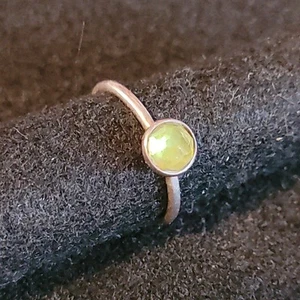 Pandora Sterling 925 Silver August Droplet Birthstone Ring Sz 6  - Picture 1 of 6