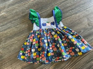 Madeline Kate Girl Top Size 10 Apples - Picture 1 of 3