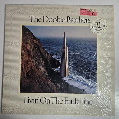 The Doobie Brothers - Livin' On The Fault Line -Vinyl LP 1977 Warner BSK 3045 EX - Image 1 of 4