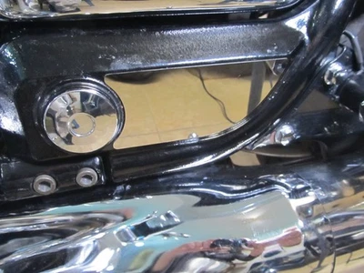 Valkyrie 1500 F6C Funda basculante cromada inoxidable, juego - izquierda/derecha, transparente Foto 1 de 4