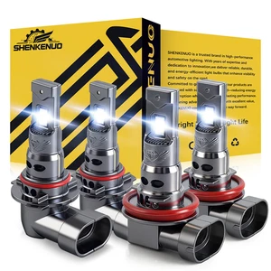 10000K LED Headlight Hi/Lo Light Bulbs For Chevy Silverado 1500 2500 2007-2015 - Picture 1 of 17