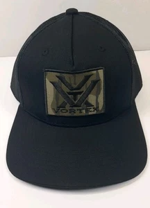 Vortex Optics Mütze - Schwarz Baseball Cap Camo Logo mit Netzrücken - Bild 1 von 7
