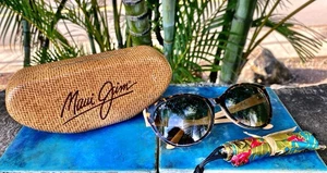 Maui Jim Venus Pool Sonnenbrille MJ 100-10E 58 19-140 STG-SG dunkel Schildpatt 295 $ - Bild 1 von 11